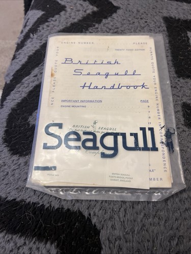 Seagull outboard handbook - handbook, and