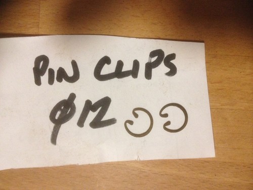 Piston pin circlip - 2,