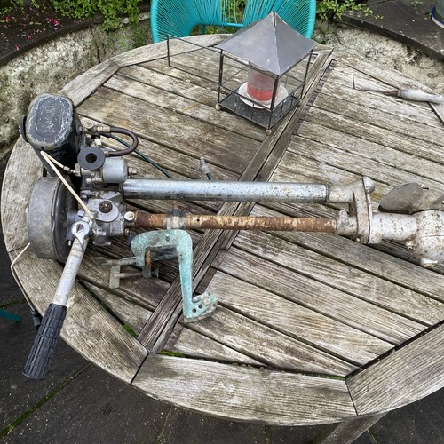 Vintage seagull outboard boat - vintage,