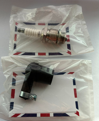 Spark plug and - plug,
