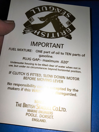 British seagull outboard motor - outboard,